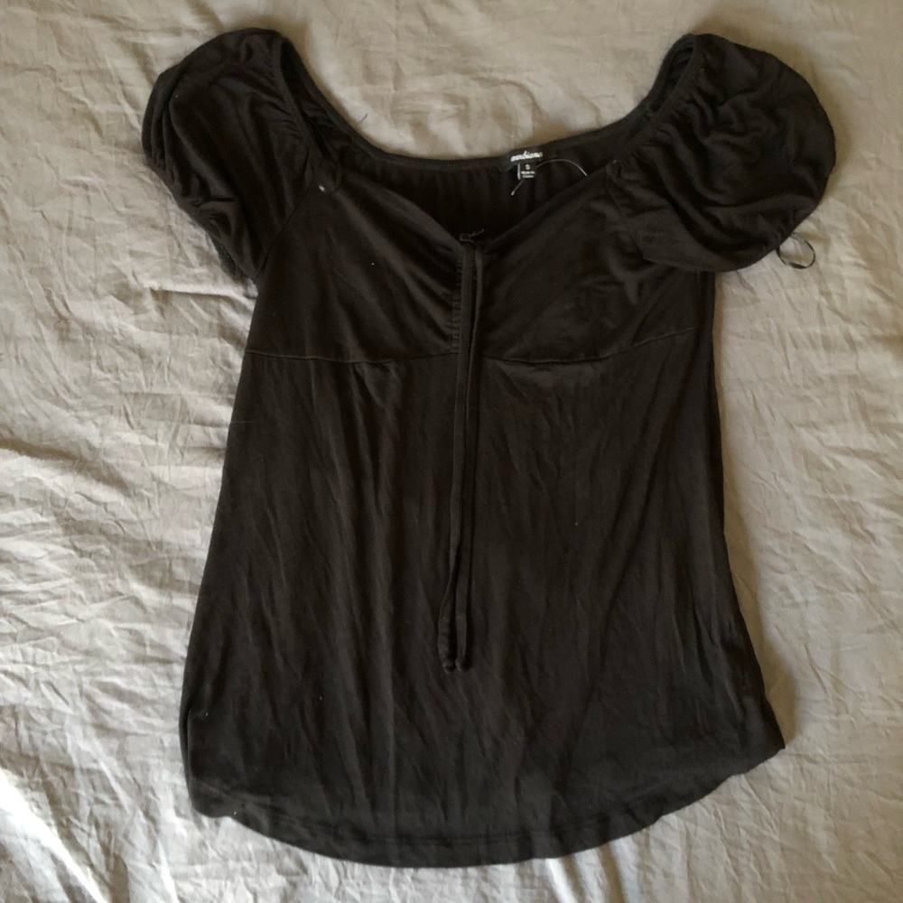 Black Babydoll Tee